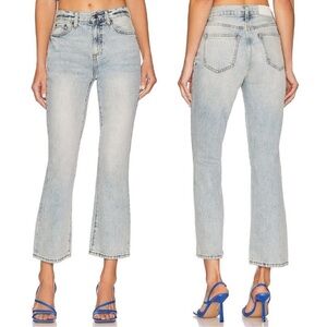 Revolve Pistola Lennon High Rise Cropped Boot Jeans in St. Tropez Size 29 NWT -